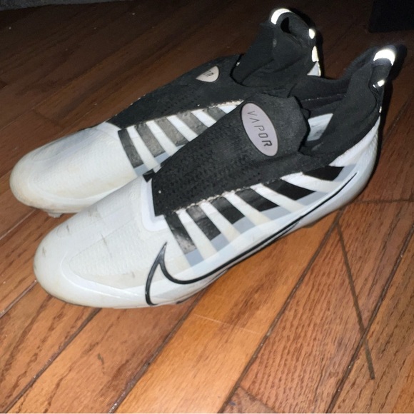 Men\'s Size 8.5 Nike Vapor Edge Elite 360 Flyknit White Black Silver DQ3558-100 main image 5